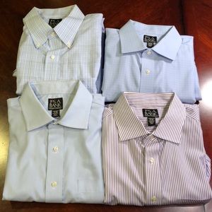 🔥FOUR JOS A BANK BUTTON DOWN 1’7-34🔥